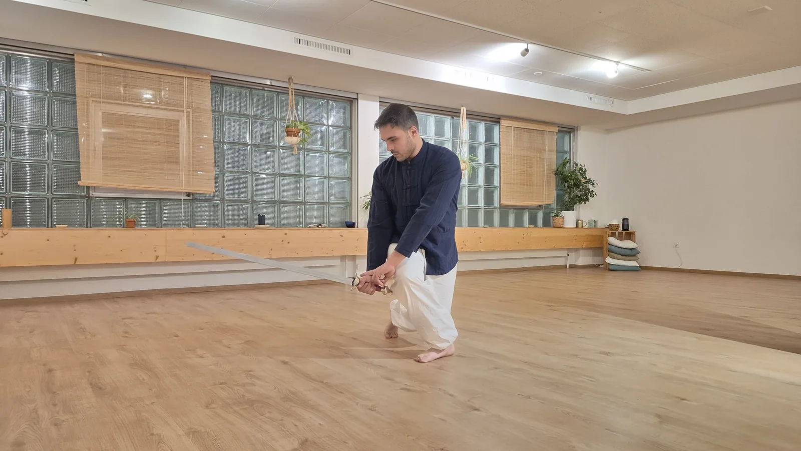 Mouvement à mains nues dans la salle de La Verrière